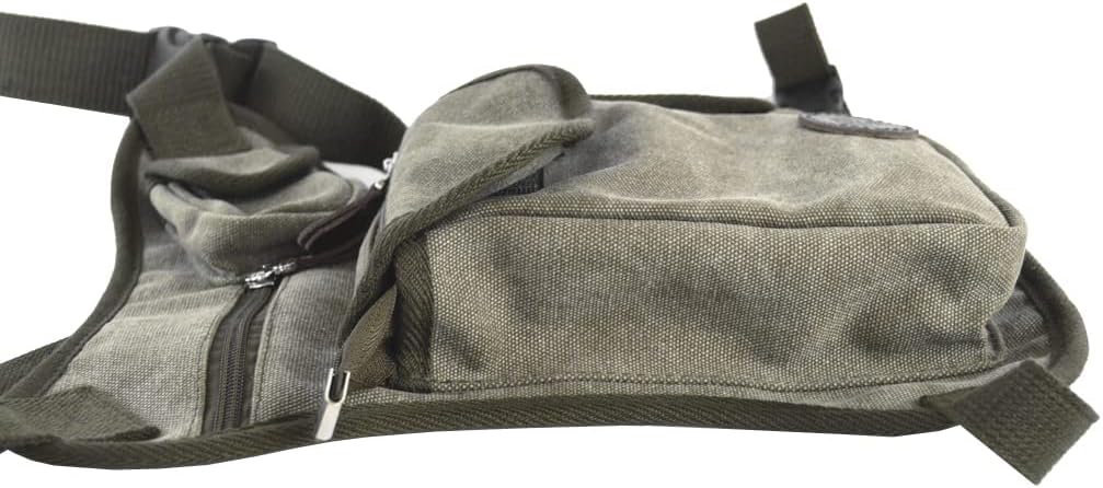Motorcycle Drop Leg Bag Nylon Waist Pack for Men Women Travel Hiking Tactical Cycling Bike Ride Riding Crossbody Shoulder Fanny Pouch