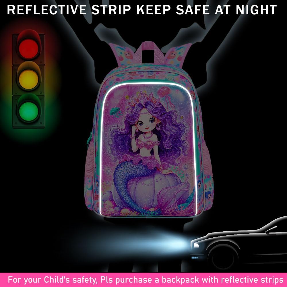 3pcs Backpack for Boys and Girls, 16” Kids Kindergarten Bookbag with Lunch Box, Cute Elementary Backpacks for Boy Girl