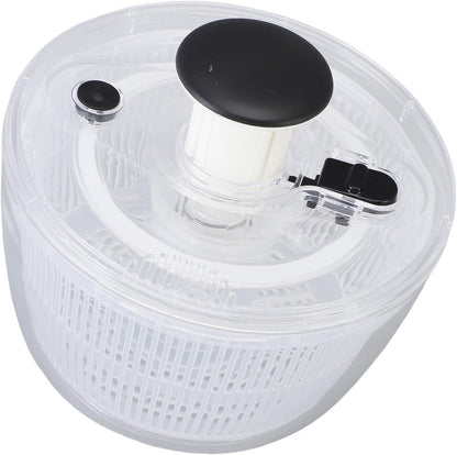 Vegetable Washer Dryer, Salad Spinner Anti Slip Base Home (Large 24x24cm / 9.4x9.4in)