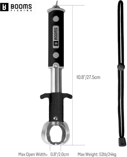 Booms Fishing G11 Fish Gripper with Scale