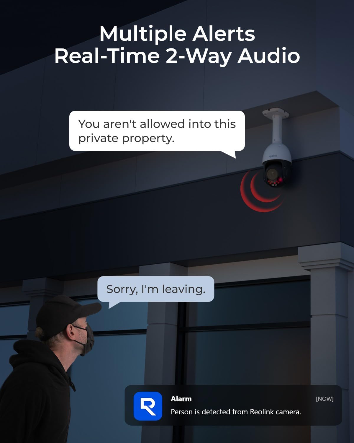 REOLINK Smart 4K/8MP UHD PTZ Dome Security Camera with16X Optical Zoom, Spotlights Color Night Vision, Person/Vehicle/Animal Detection, 2 Way Talk, 24/7 Recording, RLC-823S2