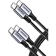 UGREEN USB C Cable 100W 2 Pack, USB C to C Fast Charging Type C Cord Charger Cable Compatible with iPhone 16 15 Pro Max, MacBook Air, Galaxy S25 S24 S23, iPad, 6ft