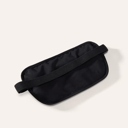 Pander Unisex RFID Anti Theft Waist Pouch Money Belt for Travel, Blocking Hidden Wallet Belt Bag for Women, Protects Your Valuables and Data (Black).