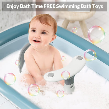 Baby Bath Seat, Portable Babies Bathtub Seat Bath Shower Chair with 4 Secure Suction Cups Water Thermometer Non–Slip Soft Mat, Bath Chair for Baby 6-36 Months, (Grey)