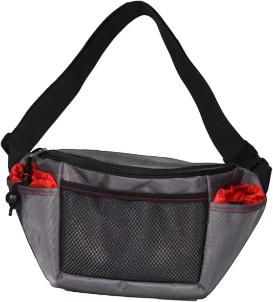 Ioensy Dog Treat Pouch Pet Training Bag Adjustable Fanny Pack for Walking Accessories Water Bottle