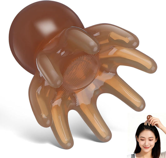 Resin Octopus Massage Comb Scalp Massager Hair Tool Scalp Caring Comb Acupoint Head Massager
