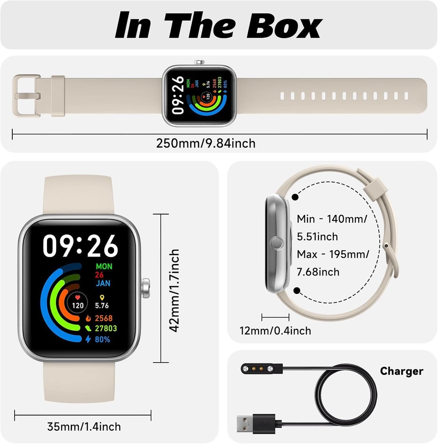 Purilite Select Alexa-Enabled Smartwatch