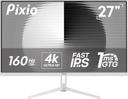 Pixio PX248 Wave 24 inch 200Hz Refresh Rate FHD 1080p Resolution Fast IPS Panel 1ms GTG Response Time Adaptive Sync Gaming Monitor with Adaptive Sync