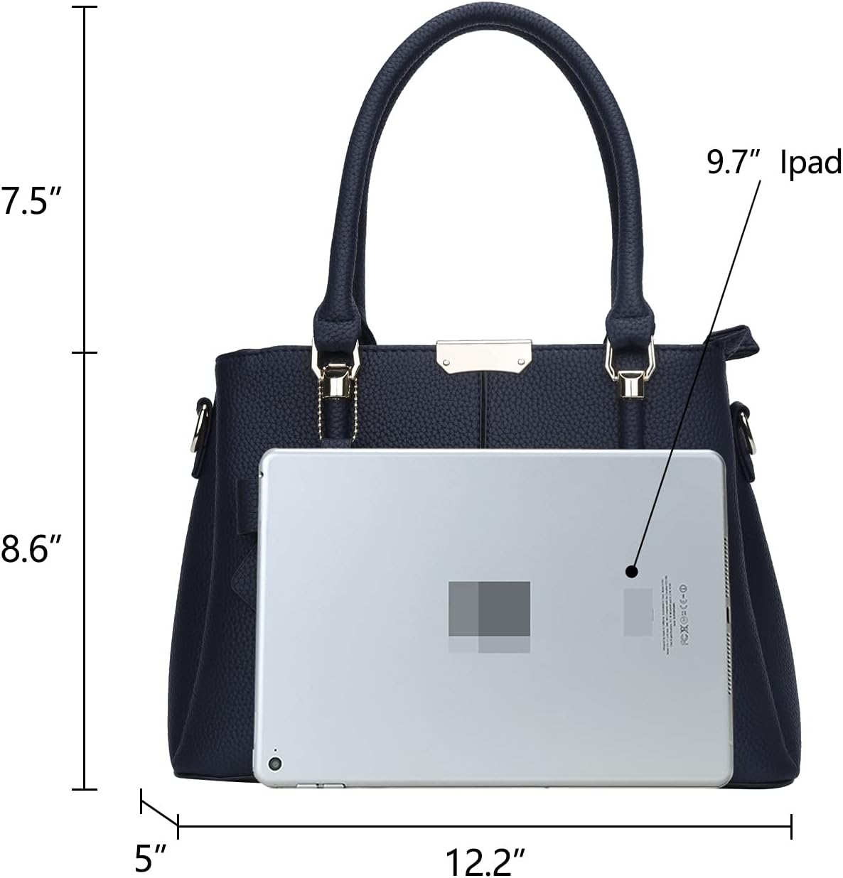 KKXIU Trendy Tote Bag for Women Lightweight Oxford Big Capacity Shoulder Purses and Handbags