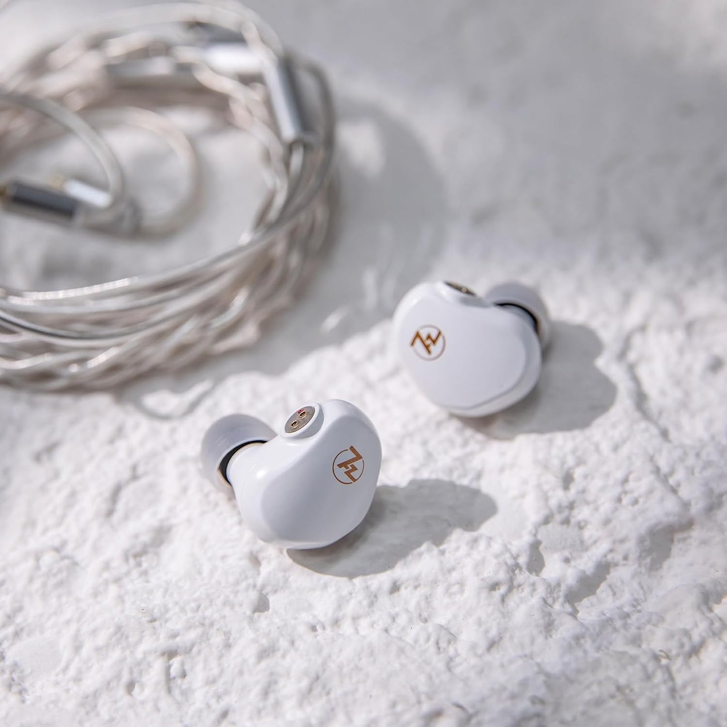 Linsoul 7HZ G1 in-Ear Monitor, 10mm DLC Diaphragm Dynamic Driver IEM Earphone, Wired Gaming Earbuds with Detachable OFC Silver-Plated Cable for Musician Audiophile (3.5mm No Mic, Black)