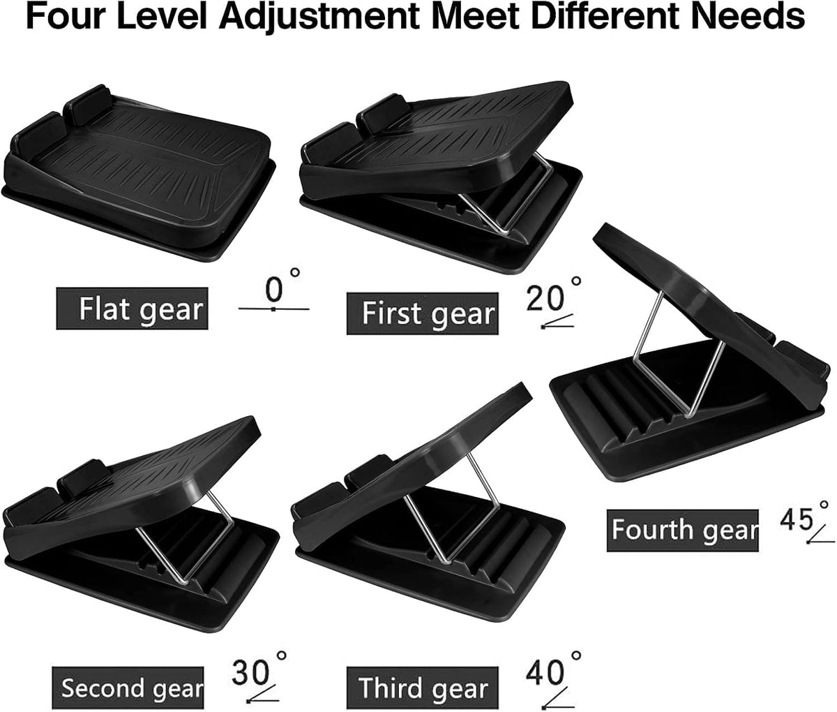 Slant Board Calf Stretcher Adjustable 4-Level Incline Wedge Stretcher Adjustable 4-Level Incline Wedge, Stretchy