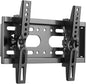 SJBRWN Tilt TV Wall Mount for Most 14-42 Inch Flat Curved Screen TVs Monior, Up Down 15° Support TV Mural, Fits 24 32 40" Max VESA 200x200mm Holds up to 55lbs, Low Profile Small Wall Mount TV Bracket