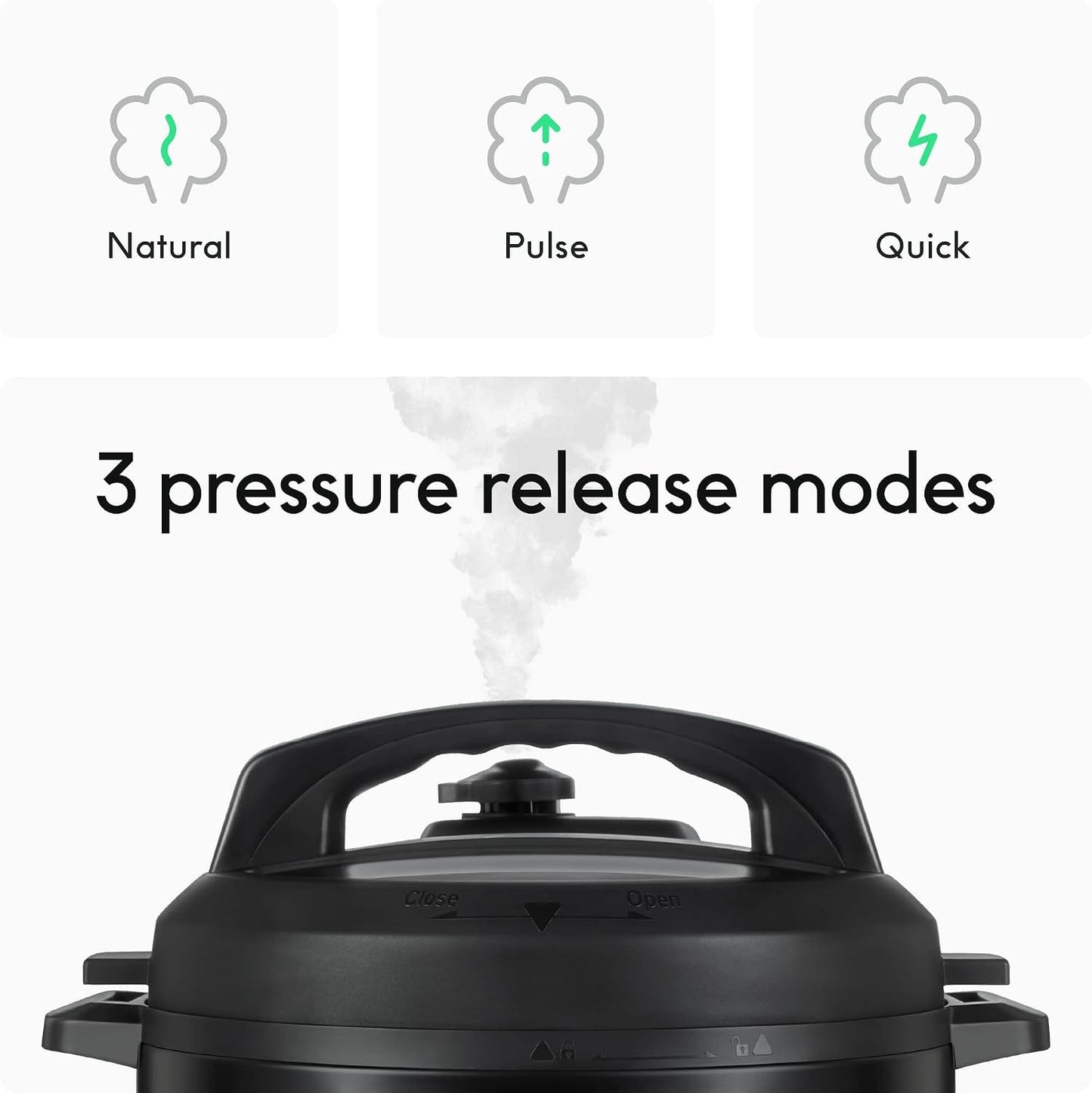 CHEF iQ Smart Pressure Cooker with WiFi and Built-in Scale - Easy-to-Use 10-in-1 Multicooker with 500+ Guided Recipes - Rice Cooker, Slow Cooker, Instant Meals for Foodies - 6 Quart - Family Size