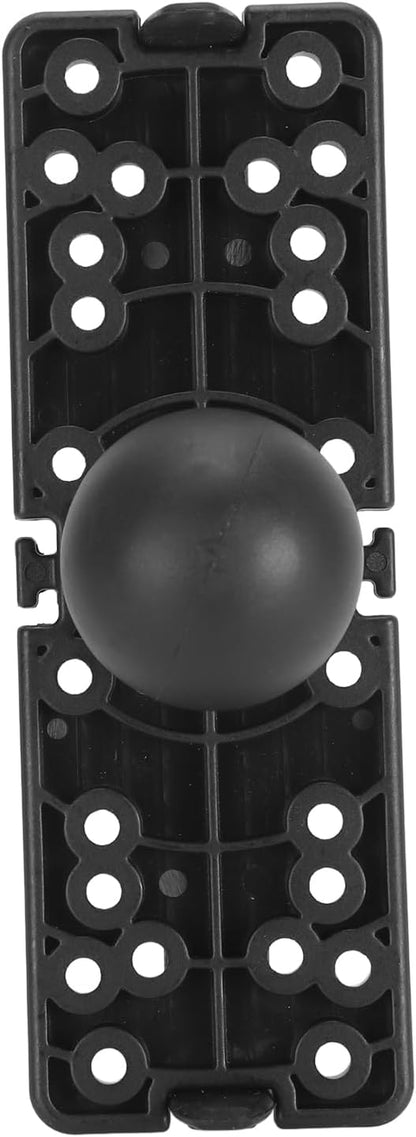 Universal Fish Finder Mount Plate for Garmin,- Durable Nylon and Silicone - High Stability - Compatible with GPSMAP, Striker Plus, ECHOMAP, HDS Carbon, Hook Reveal,