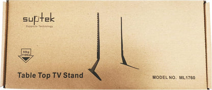 Purilite Select Stationary Tabletop TV Stand (22"–65")