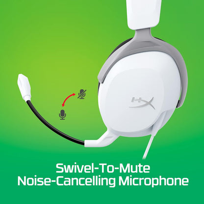 HyperX Cloud Stinger 2 Core – PC Gaming Headset, Lightweight Over-Ear Headset with mic, Swivel-to-Mute mic Function, DTS Headphone:X Spatial Audio, 40mm Drivers,Black