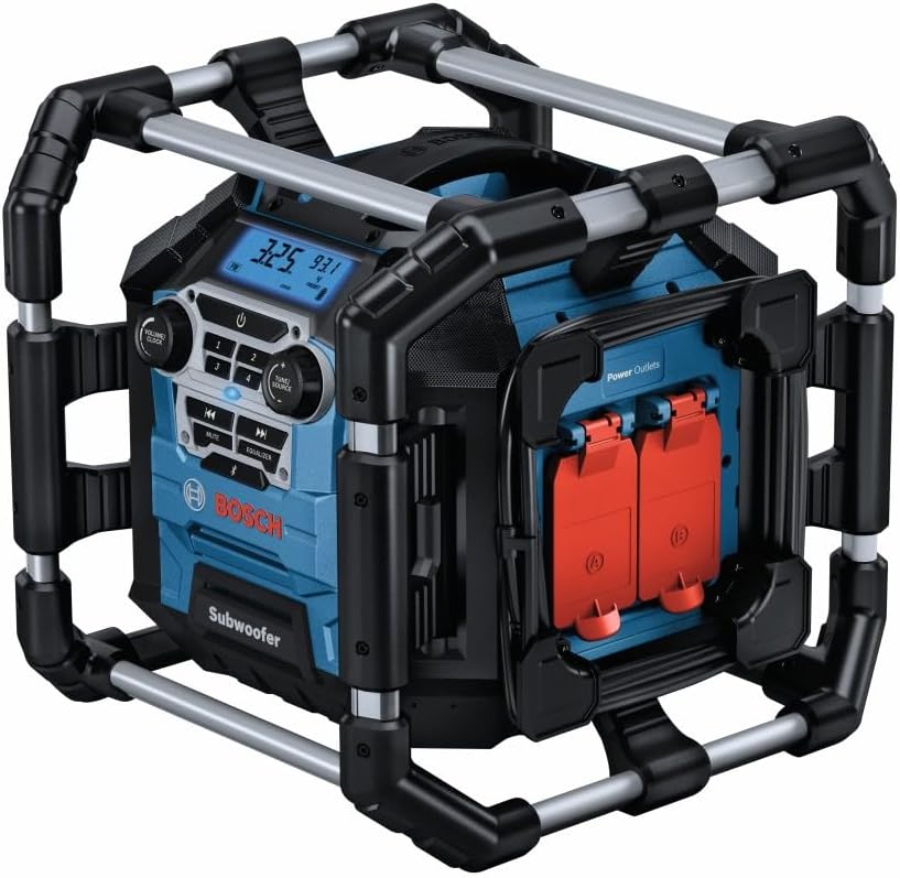 Bosch GPB18V-2CN 18V Compact Jobsite Radio with Bluetooth® 5.0