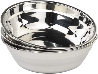 Kekow Large Stainless Steel Mixing Bowls, Serving Bowl, Set of 4