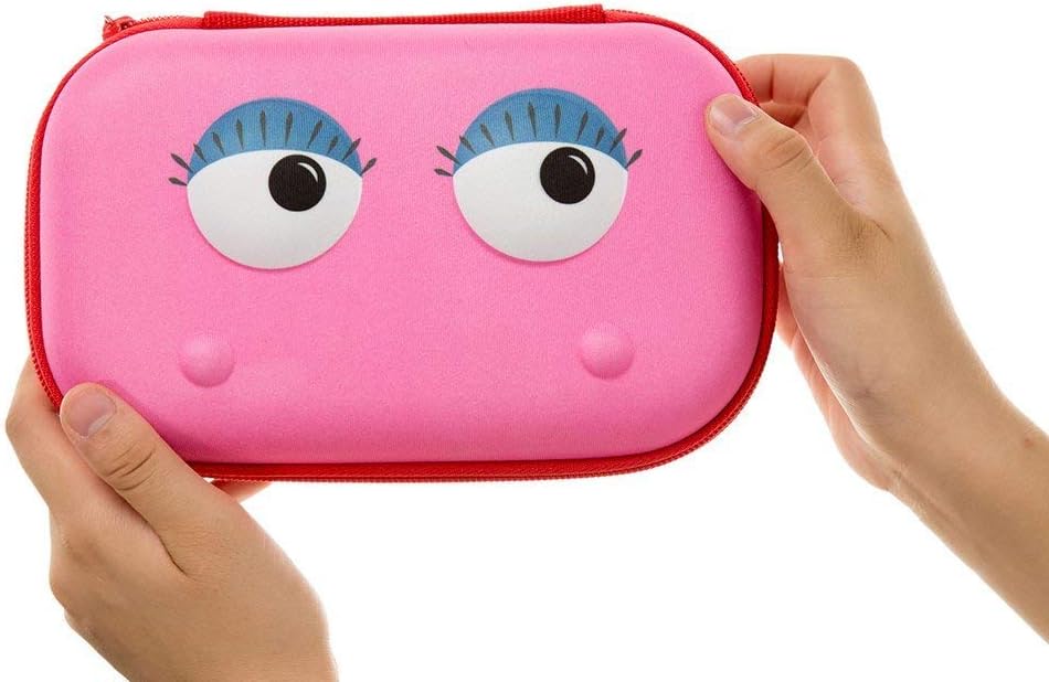 ZIPIT Beast Pencil Box for Kids | Pencil Case for School | Organizer Pencil Bag | Large Capacity Pencil Pouch (Red)