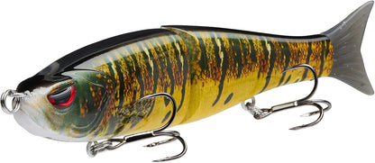 Bassdash SwimShad Glide Baits Jointed Swimbait Bass Pike Salmon Trout Muskie Fishing Lure