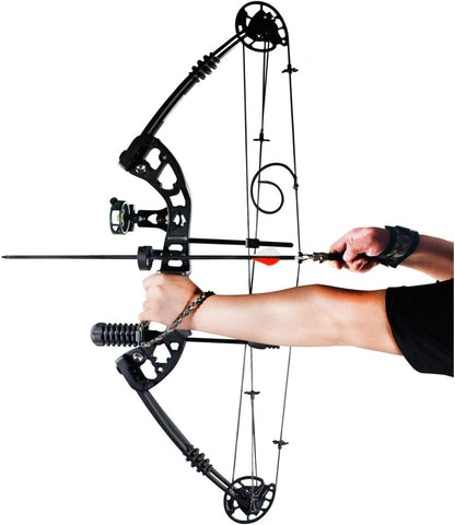 Topbows Compound Bow 30-55lbs 24"-29.5" Archery Hunting Equipment Max Speed 310fps with Accessories Right Handed