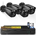 (Full HD 5MP Definition) Outdoor Wired Security Camera System Surveillance Cameras CCTV Camera for Home Security System DVR Systems