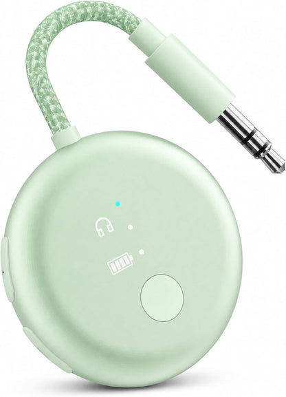 Avantree SoundJet R1-25Hr Airplane Bluetooth Adapter for All AirPods