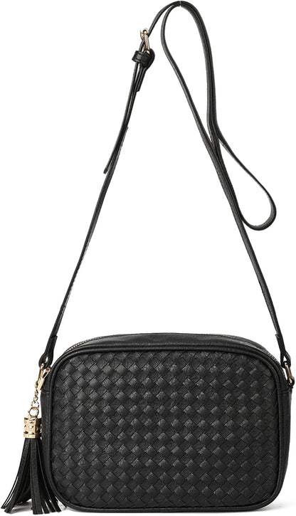 Crossbody Bags for Women Small Over the Shoulder Saddle Purses and Boho Cross body Handbags,Vegan Leather