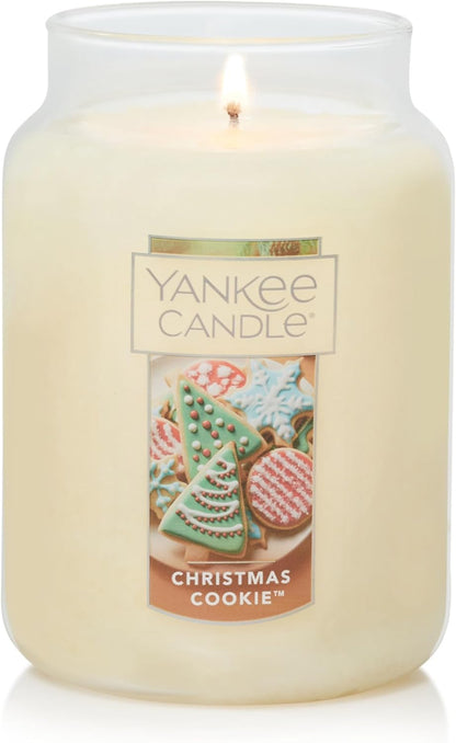 Yankee Candle Scented Candle, Sage & Citrus, Original Large Jar Candle, 110-150 Hours of Burn Time, 22 oz.