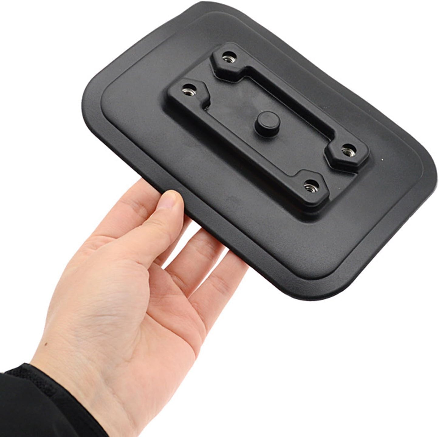KEXIAO 2Pcs Inflatable Boats Glues on Pad Kayaking Inflatable Boats Rod Holder Fish Finders Mount Fishing Tool Accessories