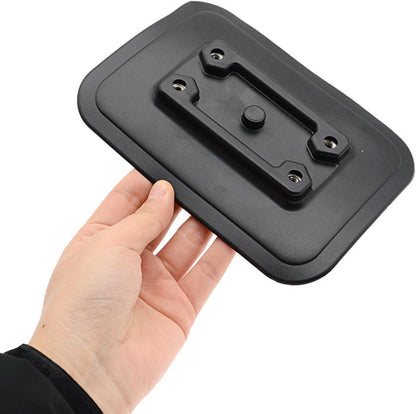 KEXIAO 2Pcs Inflatable Boats Glues on Pad Kayaking Inflatable Boats Rod Holder Fish Finders Mount Fishing Tool Accessories