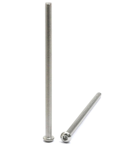 iexcell 50 Pcs M6 x 20mm Thread Pitch 1 mm Stainless Steel 304 Hex Socket Button Head Cap Screws Bolts Kit