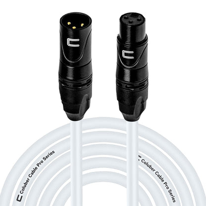 Balanced XLR Cable Male to Female - 6 Feet Pink - Pro 3-Pin Microphone Connector for Powered Speakers, Audio Interface or Mixer for Live Performance & Recording