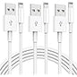 Purilite Select 10FT MFi-Certified Lightning Cable (3-Pack)