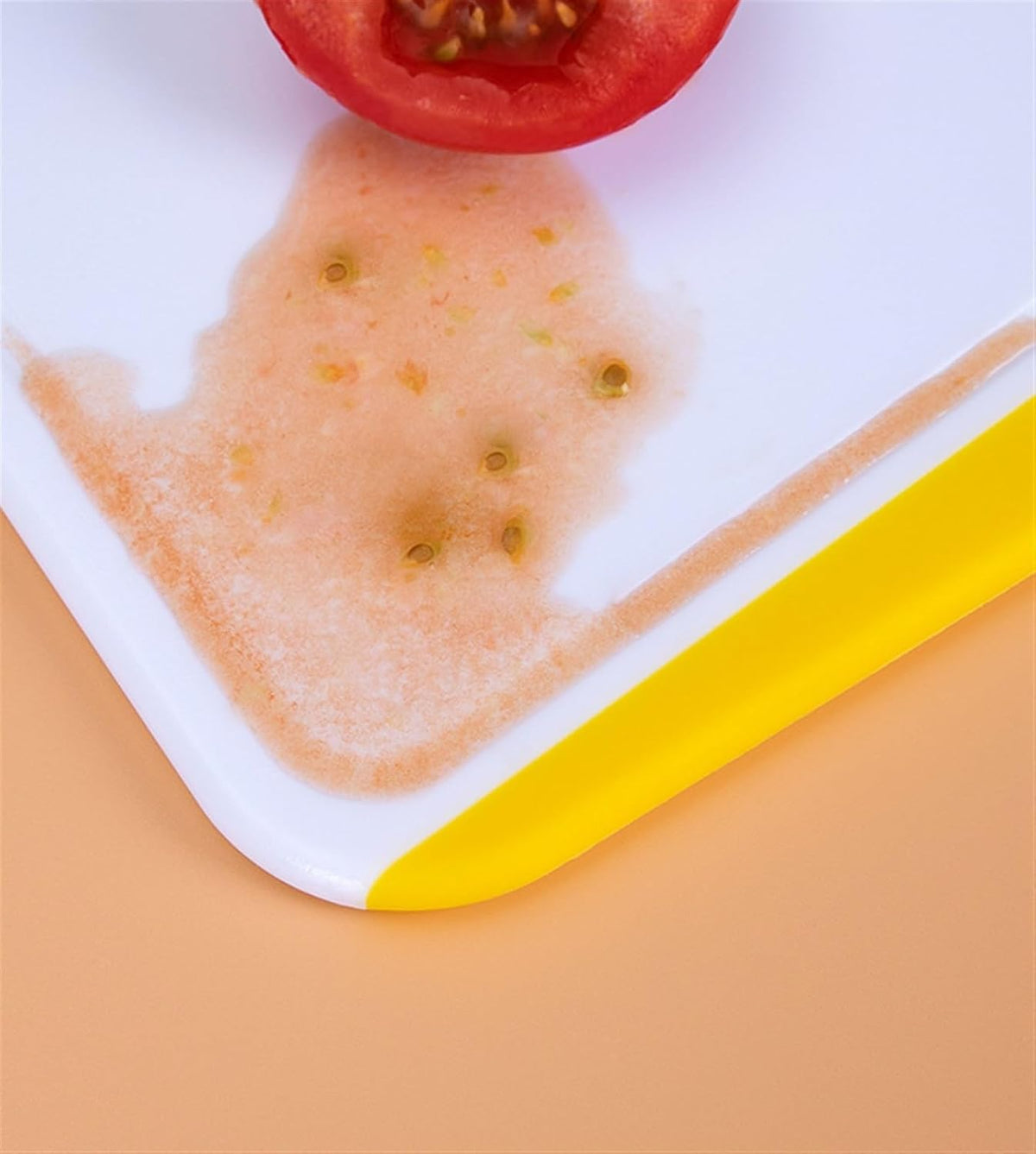 Chopping Board for Kitchen Plastic Cutting Boards Set of 3, Large Medium Small for Kitchen, Easy Grip Handle, BPA Free Dining Accessories(A)