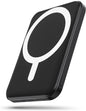 Podoru Mag-Safe Power Bank, Mini 5000mAh Magnetic Battery Pack Power Bank with USB-C Cable 20W Fast Charging Ultra Slim for MagSafe Charger Portable for iPhone 17/16/15/14/13/12/ All Series-Black