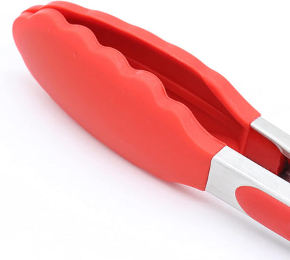 Purilite Select Silicone &amp; Stainless Steel Kitchen Tongs