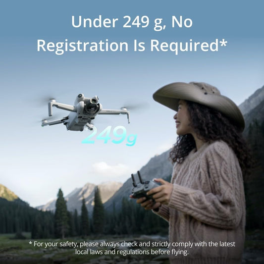 DJI Mini 4 Pro Fly More Combo Plus with DJI RC 2, Drones with Camera for Adults 4K, 3 Intelligent Flight Battery Plus for up to 135 Mins Flight Time, Smart Return to Home, Drone for Beginners