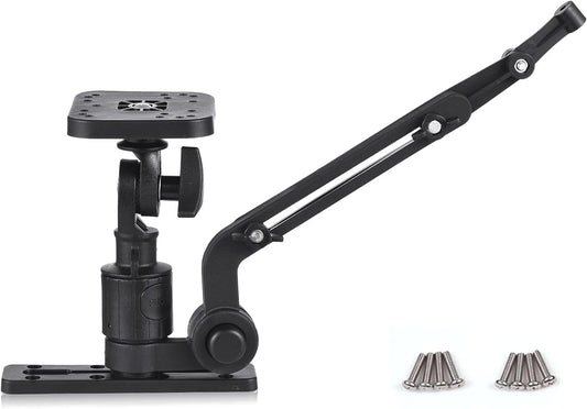 HUNYA Kayak Fish Finder Mounting Plate Kayak Boat Transducer Mounting Arm Fish Finder Mount Base Adapter