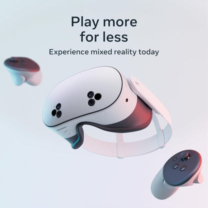 Meta Quest 3S 128GB — Dive into Mixed Reality — Unreal Device. Unreal Price. — Gorilla Tag Cardboard Hero Bundle — Amazon Exclusive