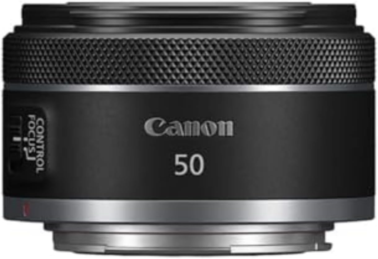 Canon RF50mm F1.8 STM for Canon Full Frame Mirrorless RF Mount Cameras [EOS R, EOS RP, EOS R5, EOS R6](4515C002)