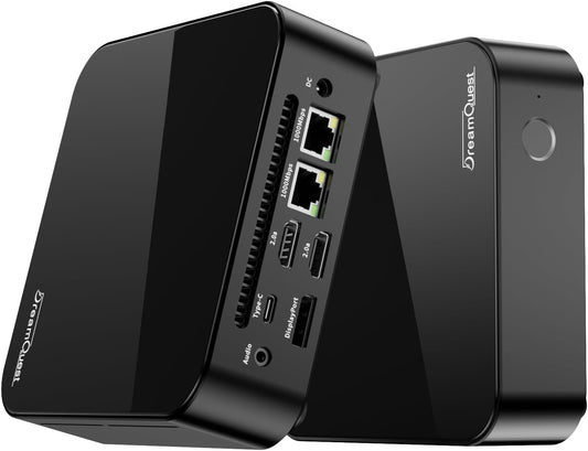 DreamQuest Mini PC Preinstalled Windows 11 Pro,Intel Alder Lake 2025 New N150 (up to 3.6GHz) 16GB DDR4+1TB M.2 SSD,Mini Desktop Computer 4K HD HDMI/WiFi5/BT5.0/USB3.2/Gigabit Port for Home Office