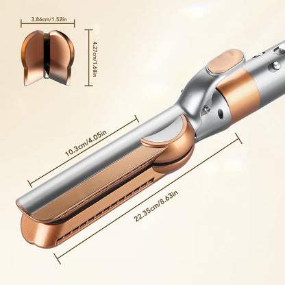 Airflow Attachment for Dyson Airwrap Styler, Straight Attachment No Hot Plates for Smooth Hair Style with Less Damage for Dyson Airwrap HS01 HS05 HS08 i.d. Copper