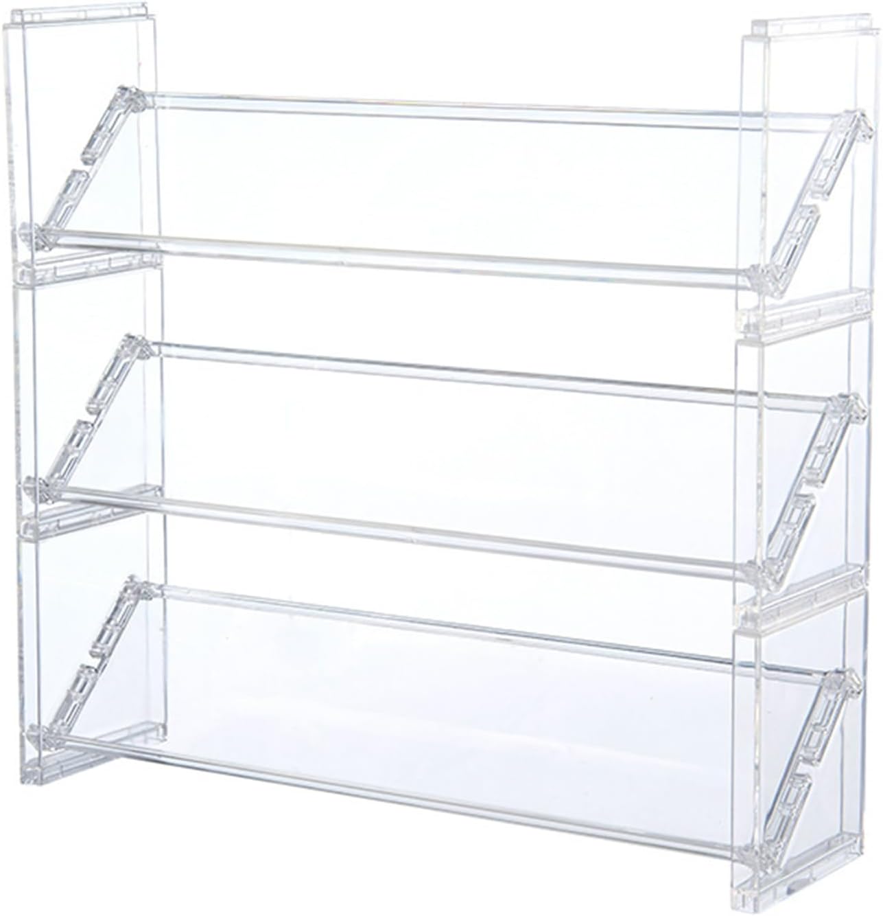 Clear Makeup Storage Organizer | Multi Layer Cosmetic Display | Dressing Table Storage Box | Space Saving Makeup Holder | Plastic Beauty Organizer - PuriLite