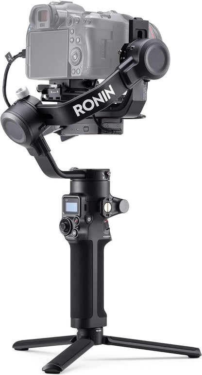 DJI RS 3 Mini, 3-Axis Gimbal Stabilizer for Cameras Canon/Sony/Panasonic/Nikon/Fujifilm, 2 kg (4.4 lbs) Tested Payload, Camera Stabilizer, Camera Gimbal with Native Vertical Shooting