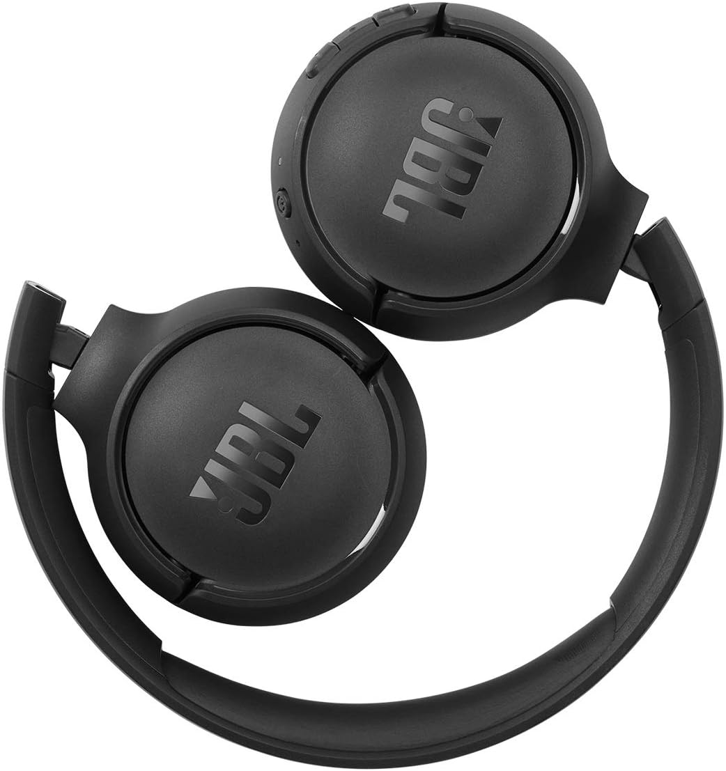 JBL Tune 520BT - Wireless On-Ear Headphones, Up to 57H Battery Life and Speed Charge, Lightweight, Comfortable and Foldable Design, Hands-Free Calls with Voice Aware (Blue)