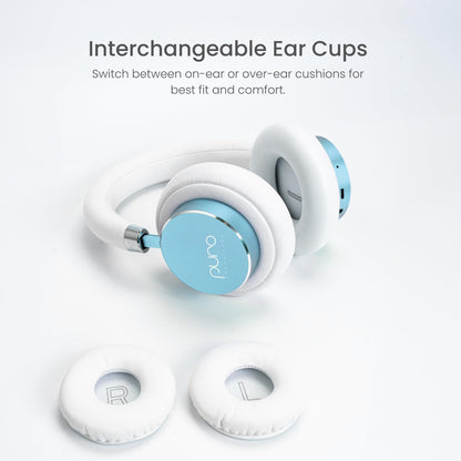 Puro Sound Labs BT2200 Plus Volume Limited Kids’ Bluetooth Headphones (Blue)