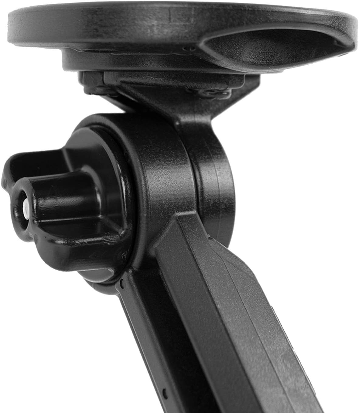 Yak Attack Round Base Fish Finder Mount, Black - FFP-1005