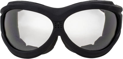 Birdz Eyewear - The Buzzard - Padded Motorcycle Riding Goggle Fits Over Glasses