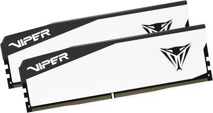 Patriot Viper Elite 5 DDR5 RAM 64GB (2X32GB) 6000MT/s CL30 1.35v UDIMM Desktop Gaming Memory Kit Compatible with Intel XMP/AMD Expo - VEB564G6030KW